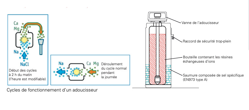 Utilisation d'un adoucisseur d'eau : Intérêt et Principes Expliqués