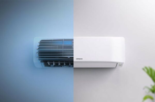 Climatisation réversible Hitachi airhome 400 7.1 Kw – Image 3